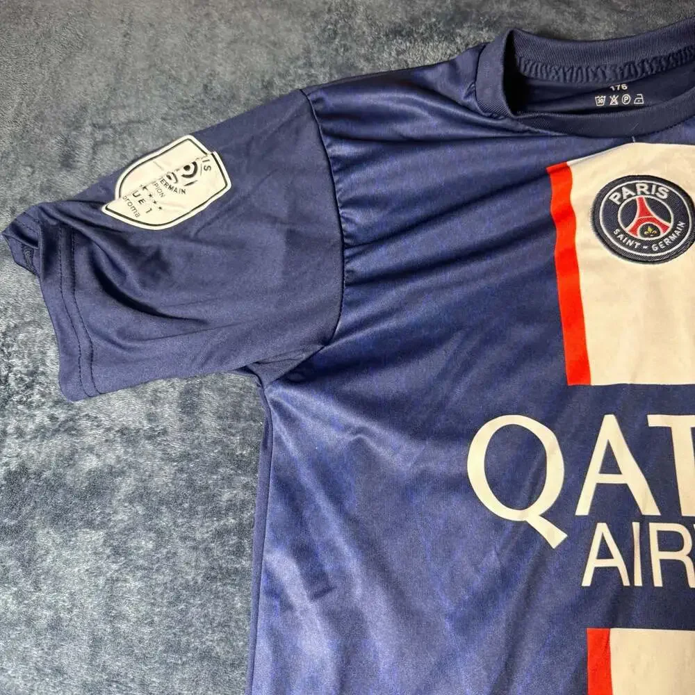 Paris Saint-Germain PSG 2022/2023 Home Soccer Jersey and Shorts Set - Blue